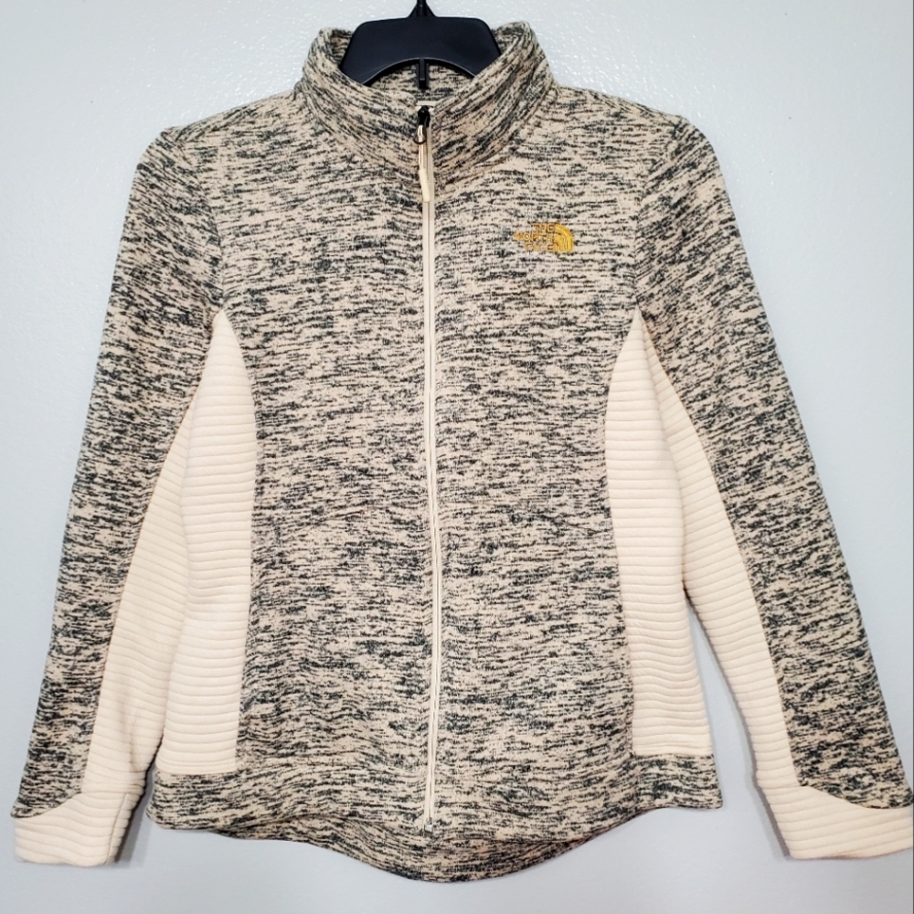 The North Face INDI 2 Full Zip Fleece Sweater Knit Jacket